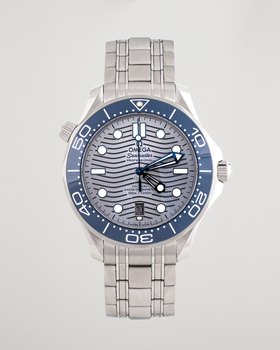 Homme | Omega Pre-Owned Seamaster Diver 300M 210.30.42.20.06.001 Steel Sil Steel Black | Omega Pre-Owned | Seamaster Diver 300M 210.30.42.20.06.001 Steel Sil Steel Black