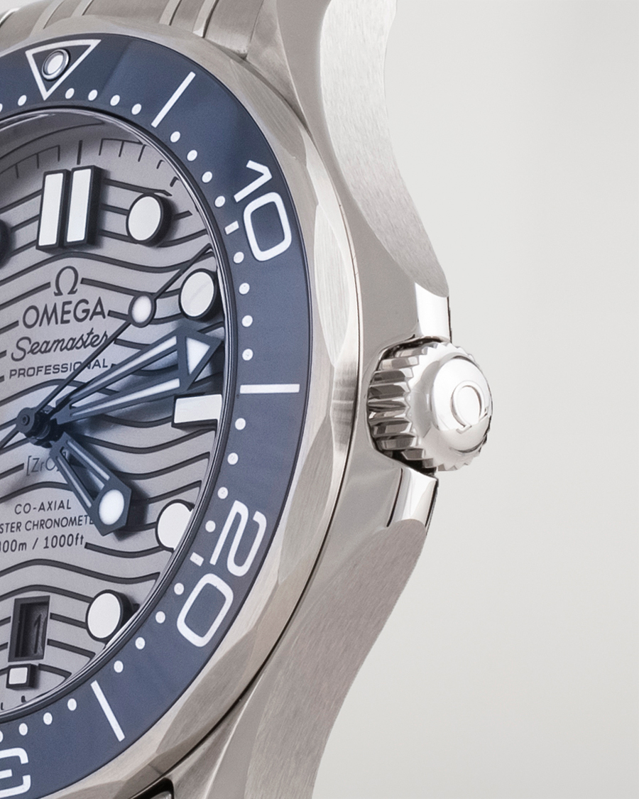 Homme | Omega Pre-Owned Seamaster Diver 300M 210.30.42.20.06.001 Steel Sil Steel Black | Omega Pre-Owned | Seamaster Diver 300M 210.30.42.20.06.001 Steel Sil Steel Black