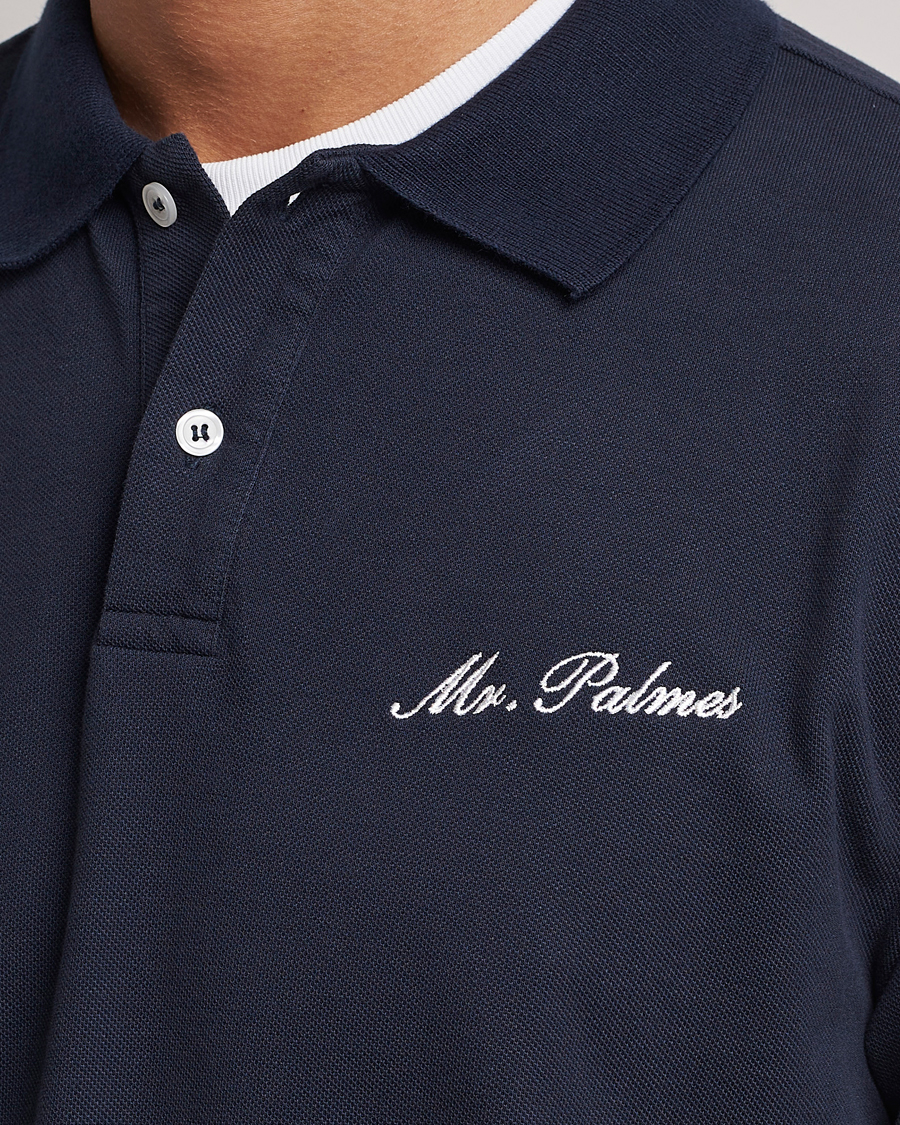 Homme | Pulls Et Tricots | Palmes | Mister Long Sleeve Polo Navy