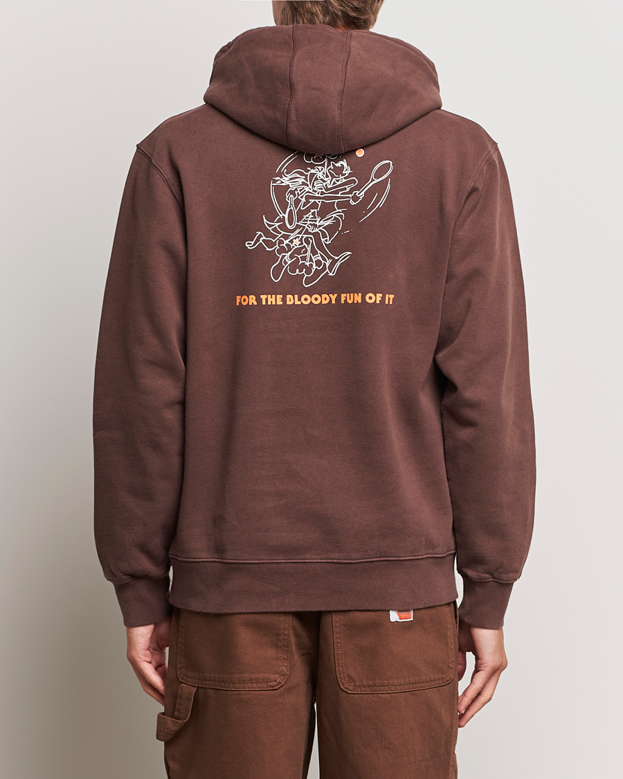 Homme | Pulls Et Tricots | Palmes | Bloody Hooded Sweatshirt Brown