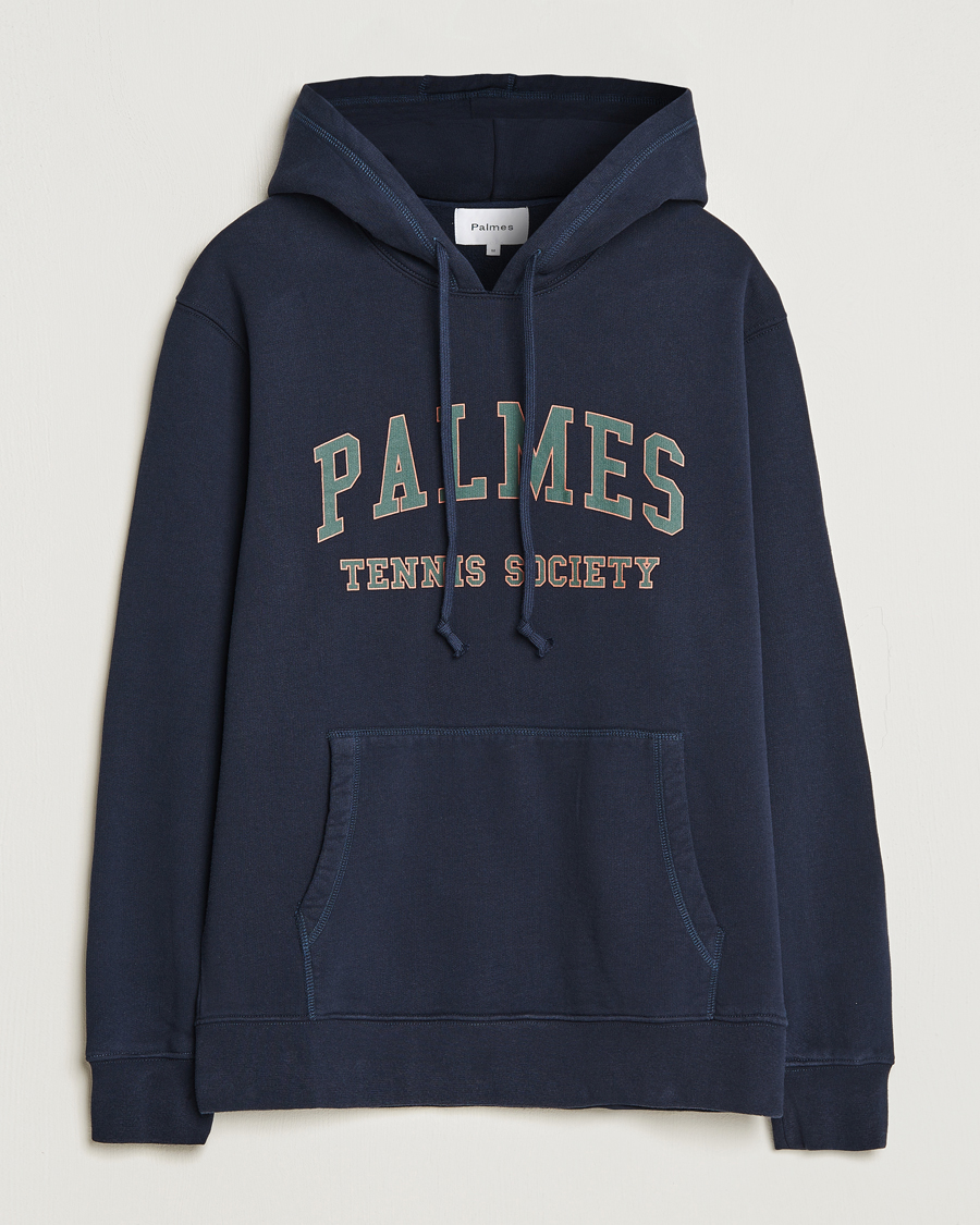 Homme | Pulls Et Tricots | Palmes | Mats Hooded Sweatshirt Navy