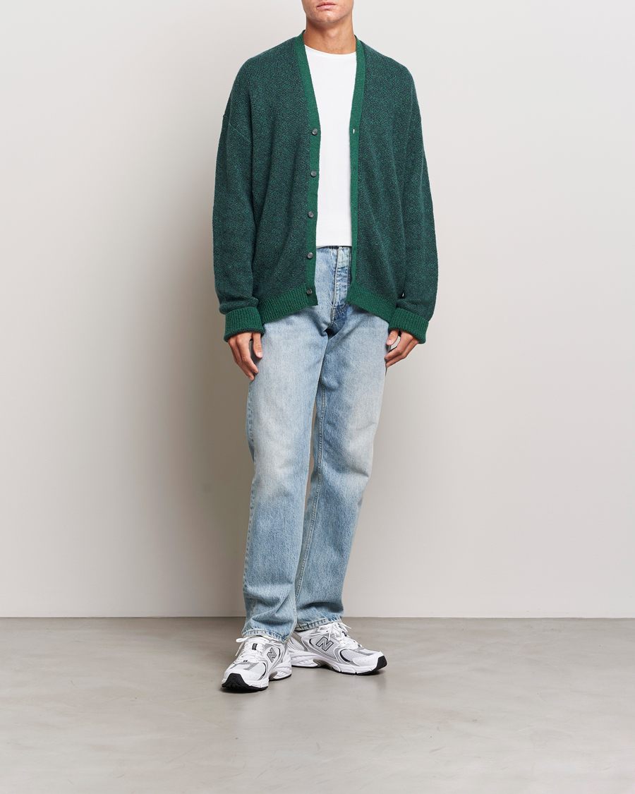 Homme | Pulls Et Tricots | Palmes | Jacquard Knit Cardigan Dark Green