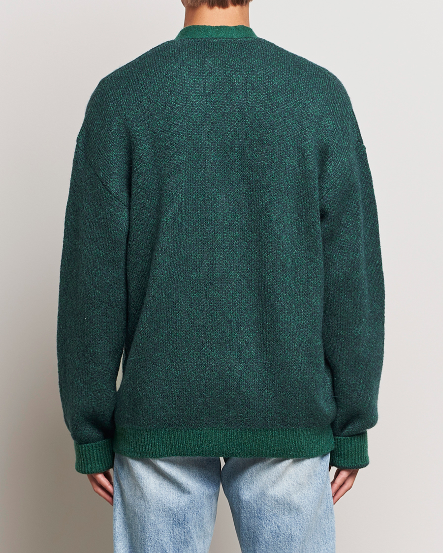 Homme | Pulls Et Tricots | Palmes | Jacquard Knit Cardigan Dark Green