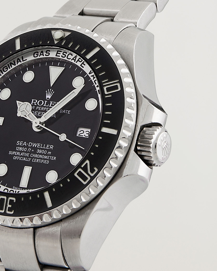 Homme | Rolex Pre-Owned Sea-Dweller Deepsea 116660 Steel Black | Rolex Pre-Owned | Sea-Dweller Deepsea 116660 Steel Black