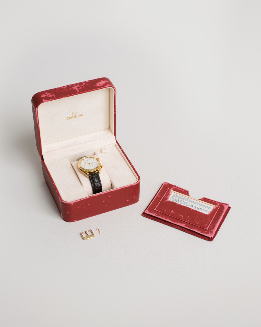 Homme | Omega Pre-Owned Speedmaster Date 18K 3611.20.29 Steel White | Omega Pre-Owned | Speedmaster Date 18K 3611.20.29 Steel White