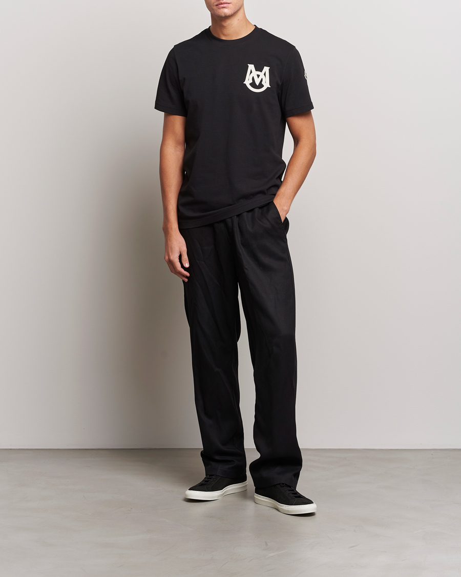 Homme | T-shirts | Moncler | Embossed Logo T-shirt Black