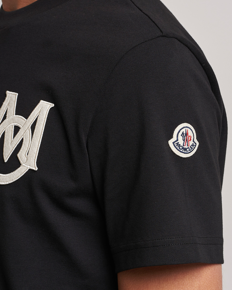 Homme | T-shirts | Moncler | Embossed Logo T-shirt Black