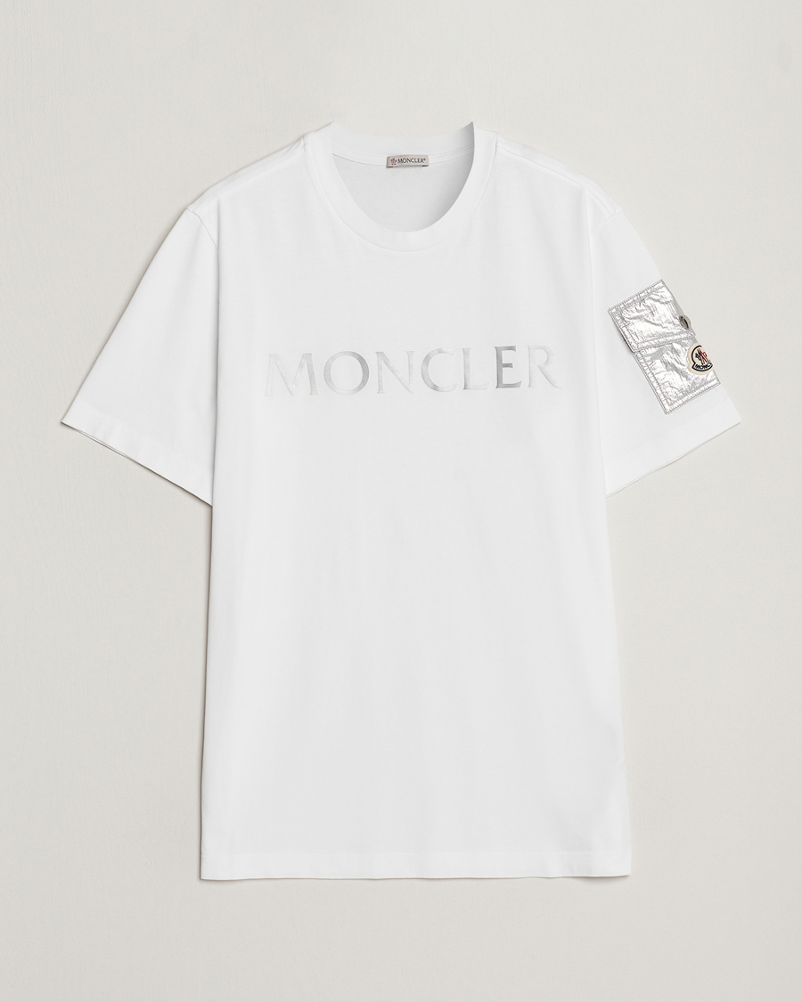 Homme | T-shirts | Moncler | Sleeve Pocket T-shirt White