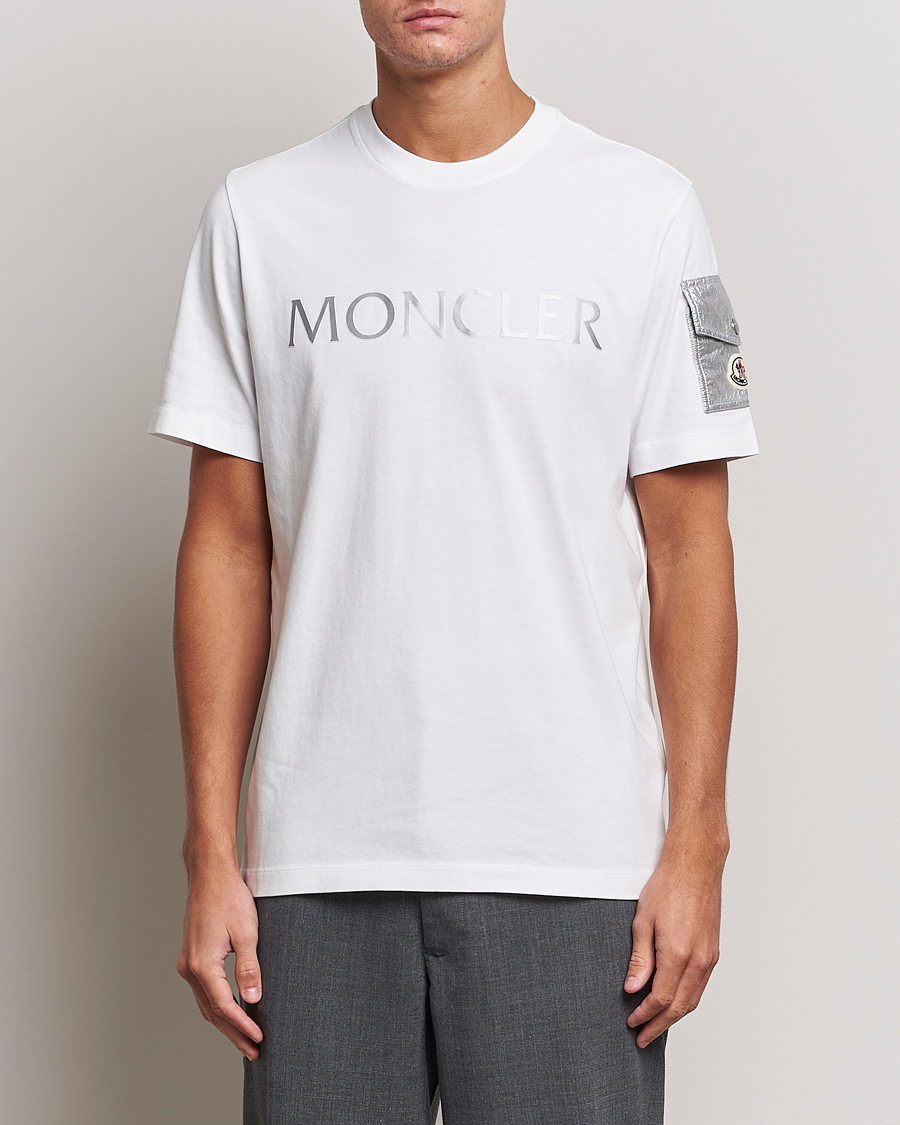 Homme | T-shirts | Moncler | Sleeve Pocket T-shirt White