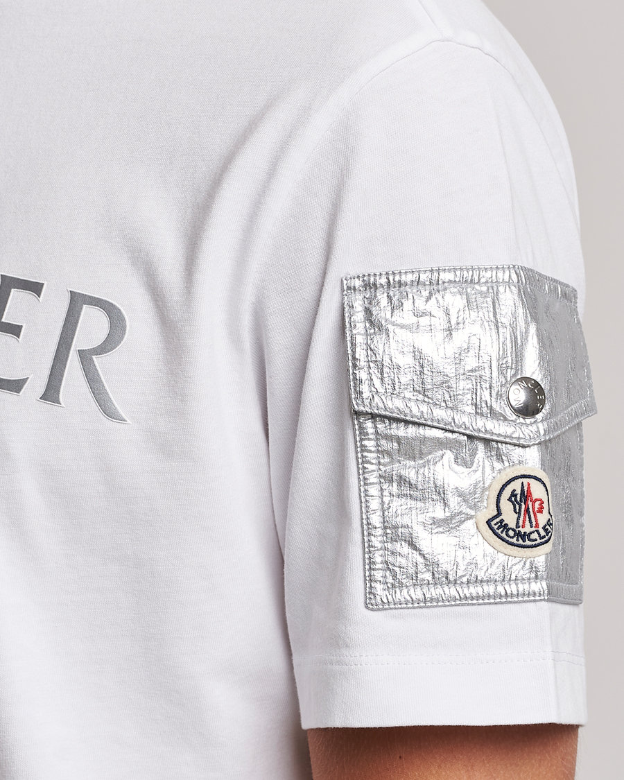 Homme | T-shirts | Moncler | Sleeve Pocket T-shirt White