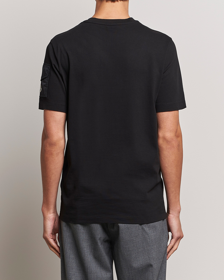 Homme | T-shirts | Moncler | Sleeve Pocket T-shirt Black