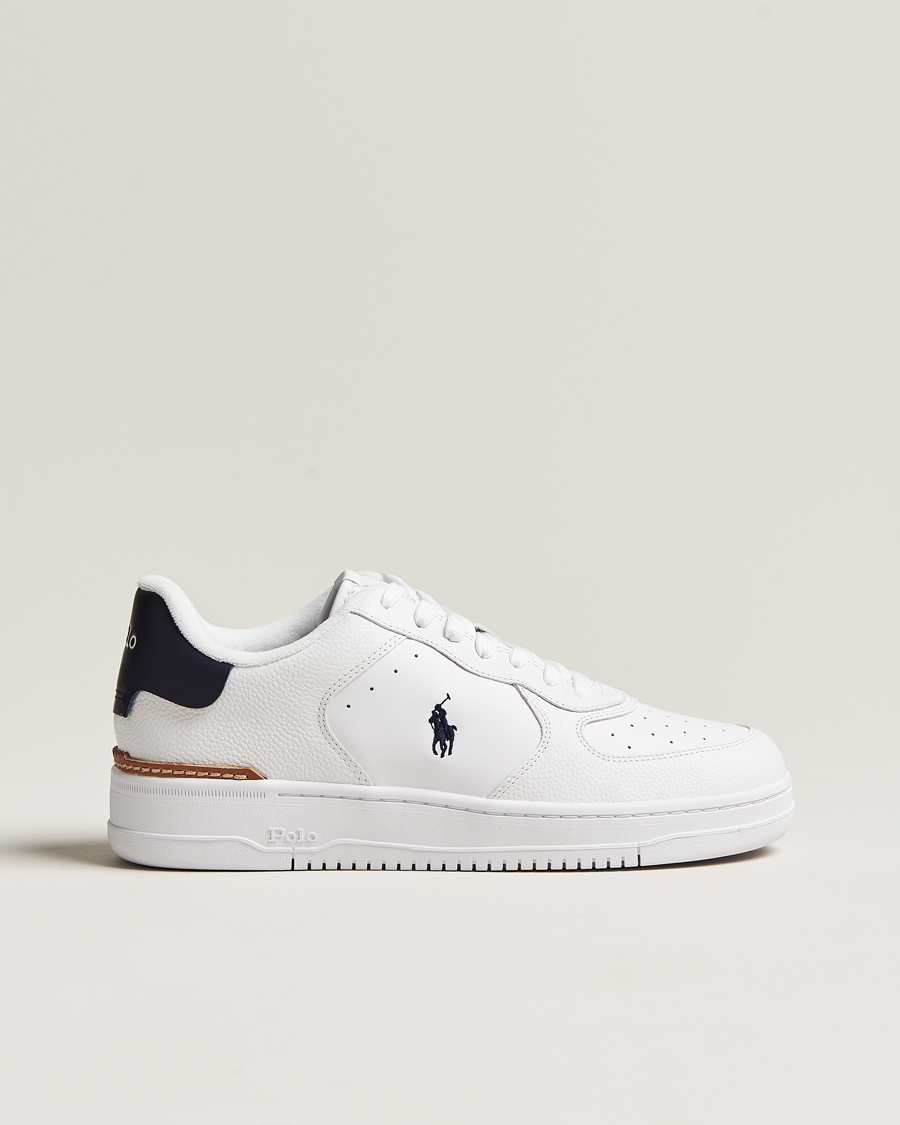 Homme | Baskets | Polo Ralph Lauren | Masters Court Sneakers White/Navy