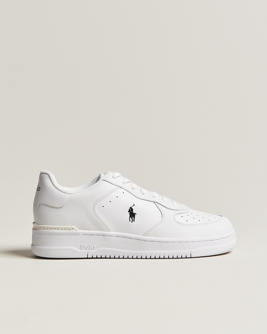 Homme | Baskets | Polo Ralph Lauren | Masters Court Sneakers White/Black