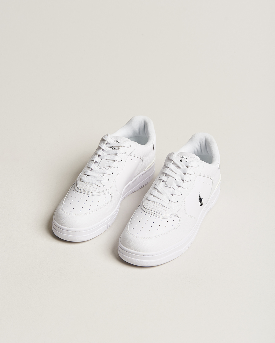 Homme | Baskets | Polo Ralph Lauren | Masters Court Sneakers White/Black