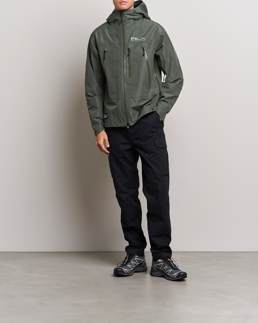 RLX Ralph Lauren Patrol Lined Windbreaker Fossil Green - Acheter