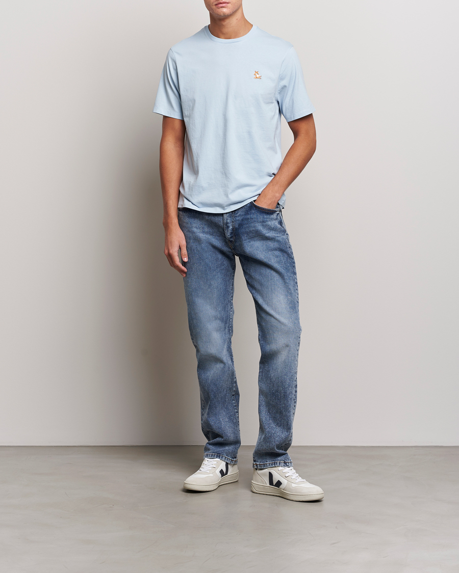 Homme | T-shirts | Maison Kitsuné | Chillax Fox T-Shirt Sky Blue