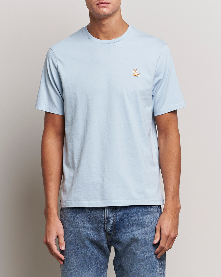 Homme | T-shirts | Maison Kitsuné | Chillax Fox T-Shirt Sky Blue