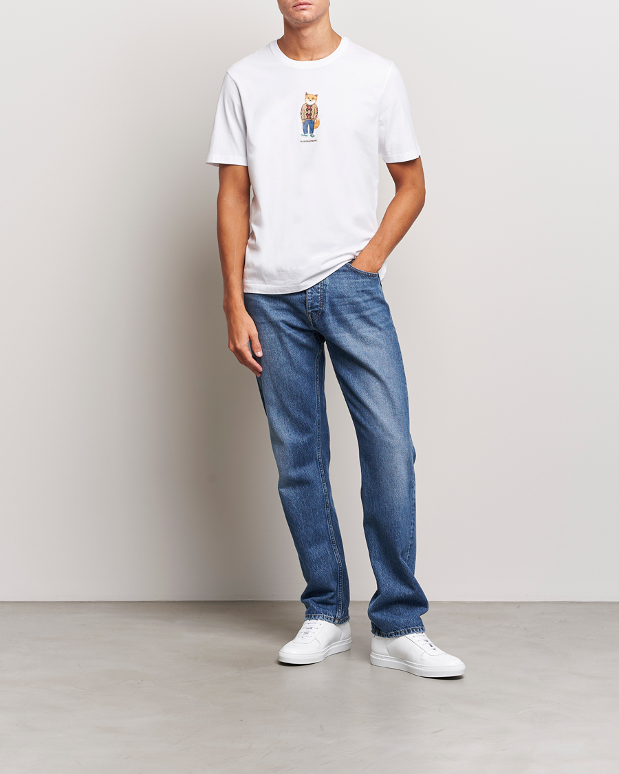 Homme | T-shirts | Maison Kitsuné | Dressed Fox T-Shirt White