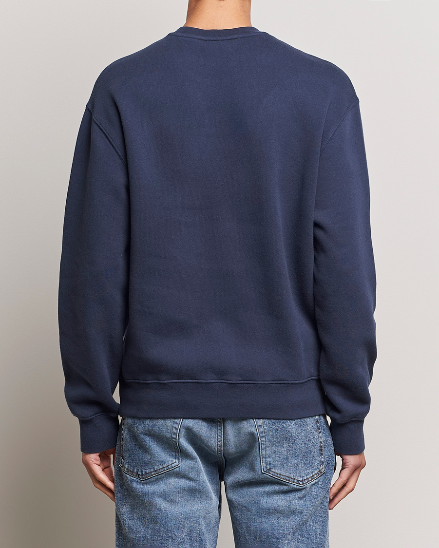 Homme | Pulls Et Tricots | Maison Kitsuné | Tonal Fox Head Sweatshirt Ink Blue