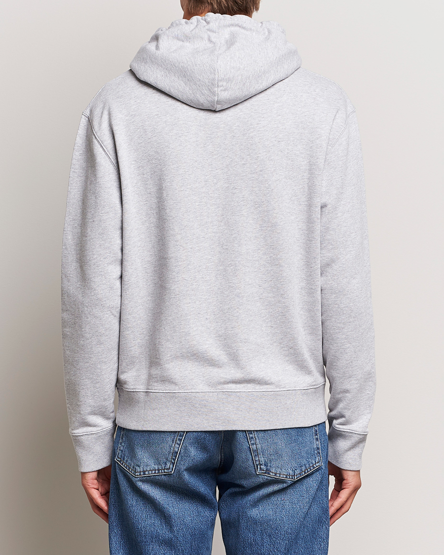 Homme | Pulls Et Tricots | Maison Kitsuné | Dressed Fox Hoodie Light Grey Melange