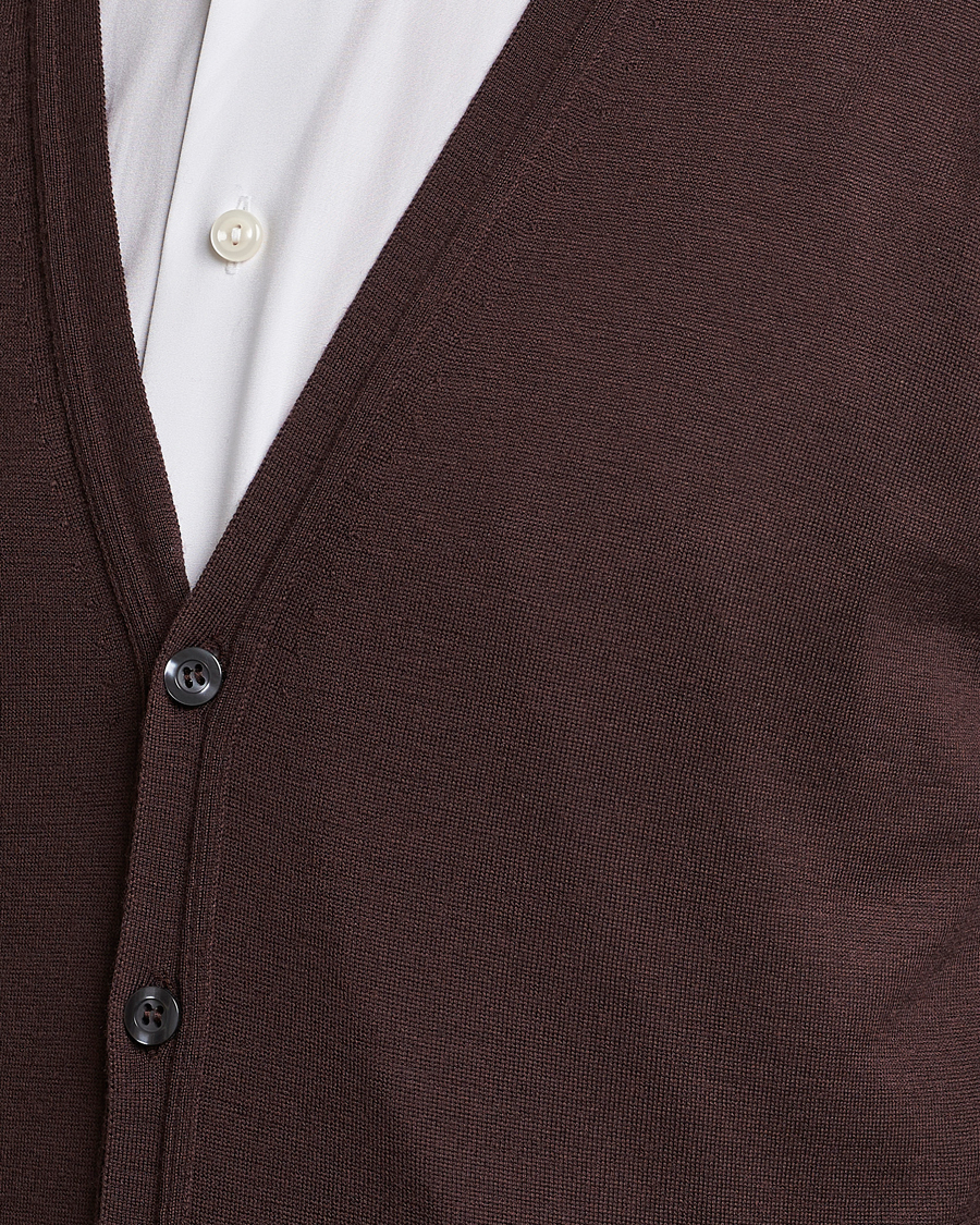 Homme | Pulls Et Tricots | John Smedley | Huntswood Slim Fit Waistcoat Truffle Brown