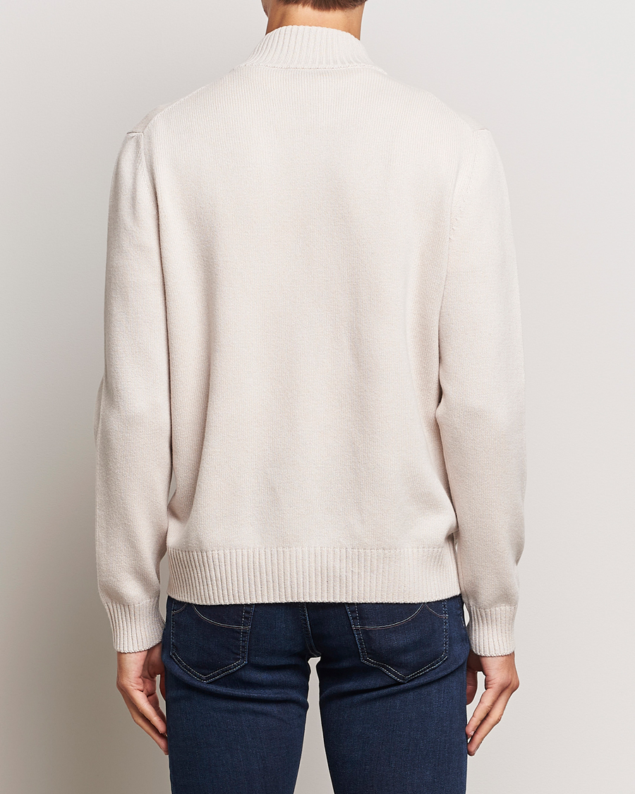 Homme | Pulls Et Tricots | Gran Sasso | Wool/Cashmere Full Zip Creme