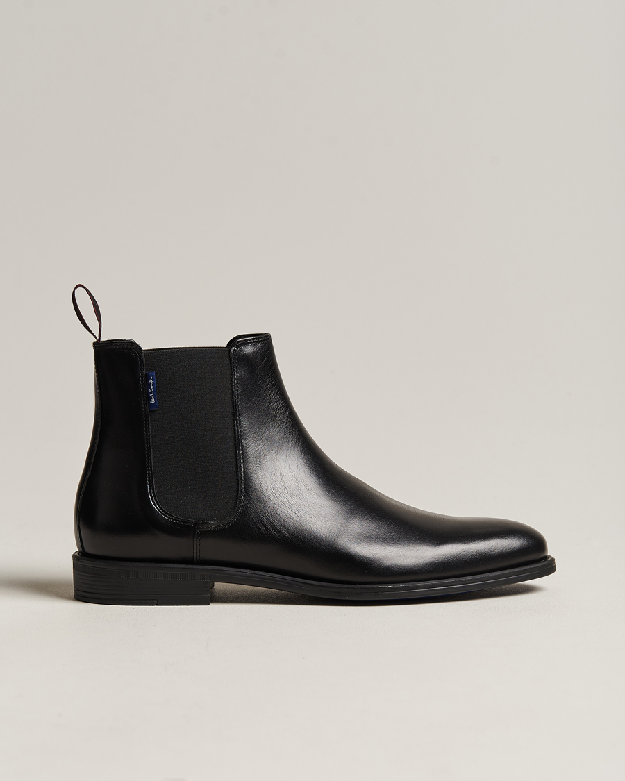 Homme | PS Paul Smith Cedric Leather Chelsea Boot Black | PS Paul Smith | Cedric Leather Chelsea Boot Black