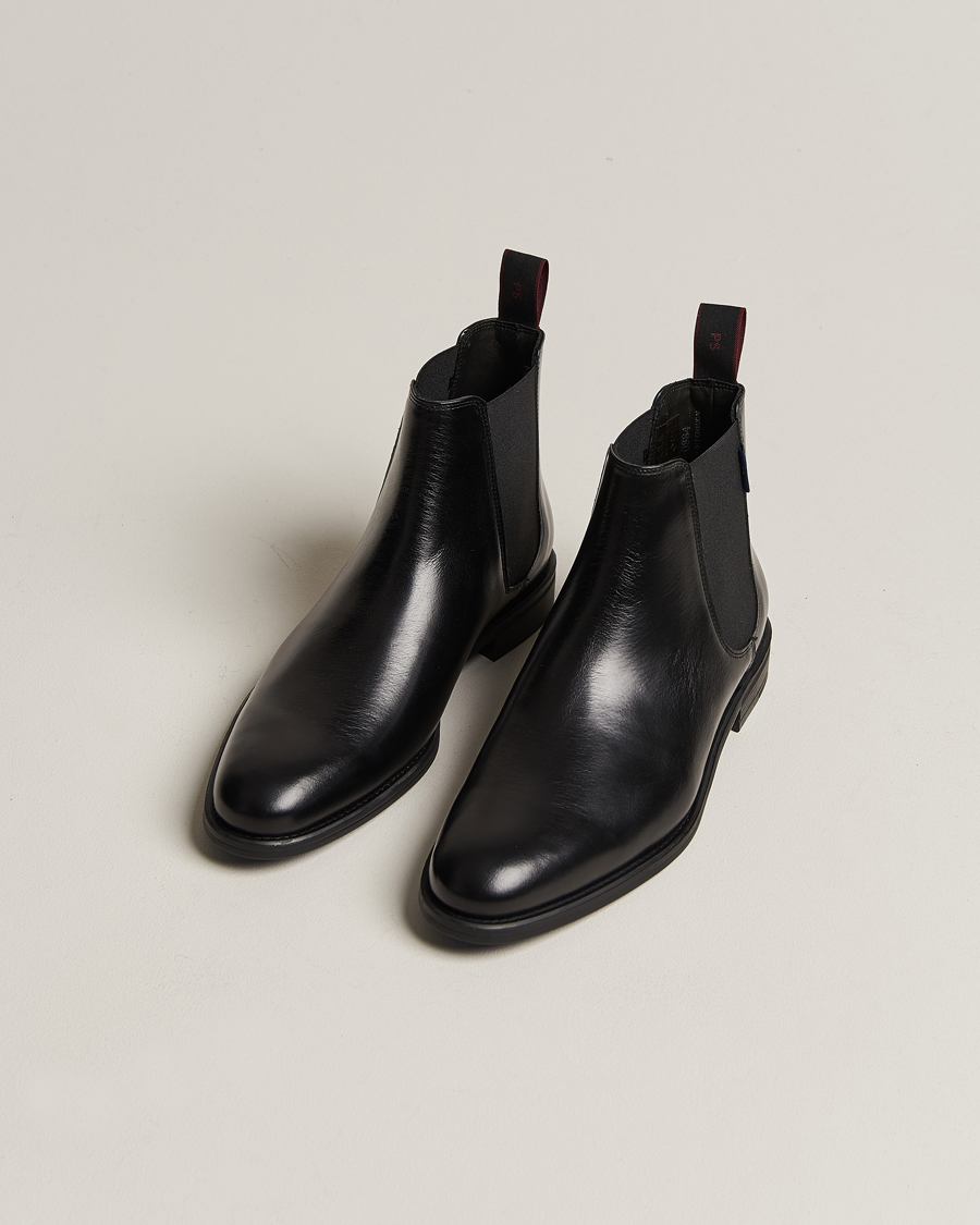 Homme | PS Paul Smith Cedric Leather Chelsea Boot Black | PS Paul Smith | Cedric Leather Chelsea Boot Black