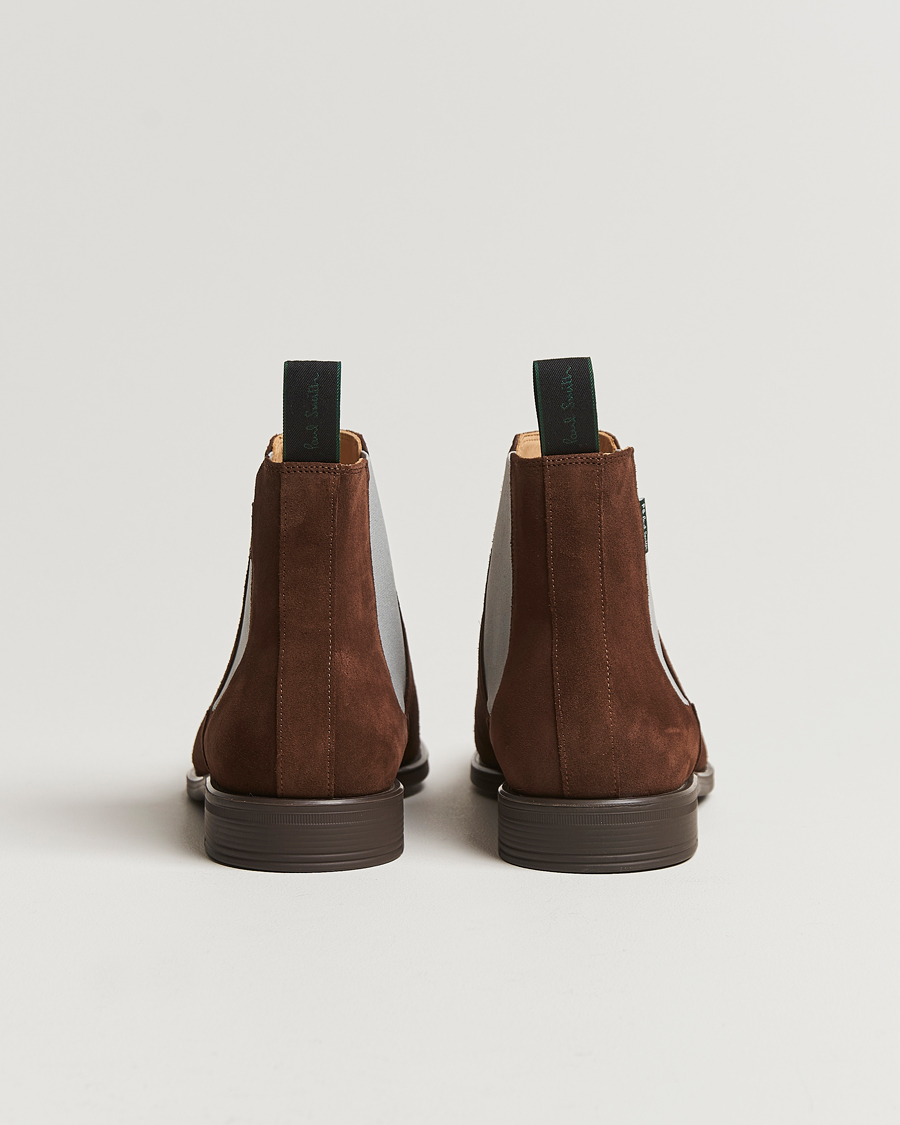 Homme | PS Paul Smith Cedric Suede Chelsea Boot Chocolate | PS Paul Smith | Cedric Suede Chelsea Boot Chocolate