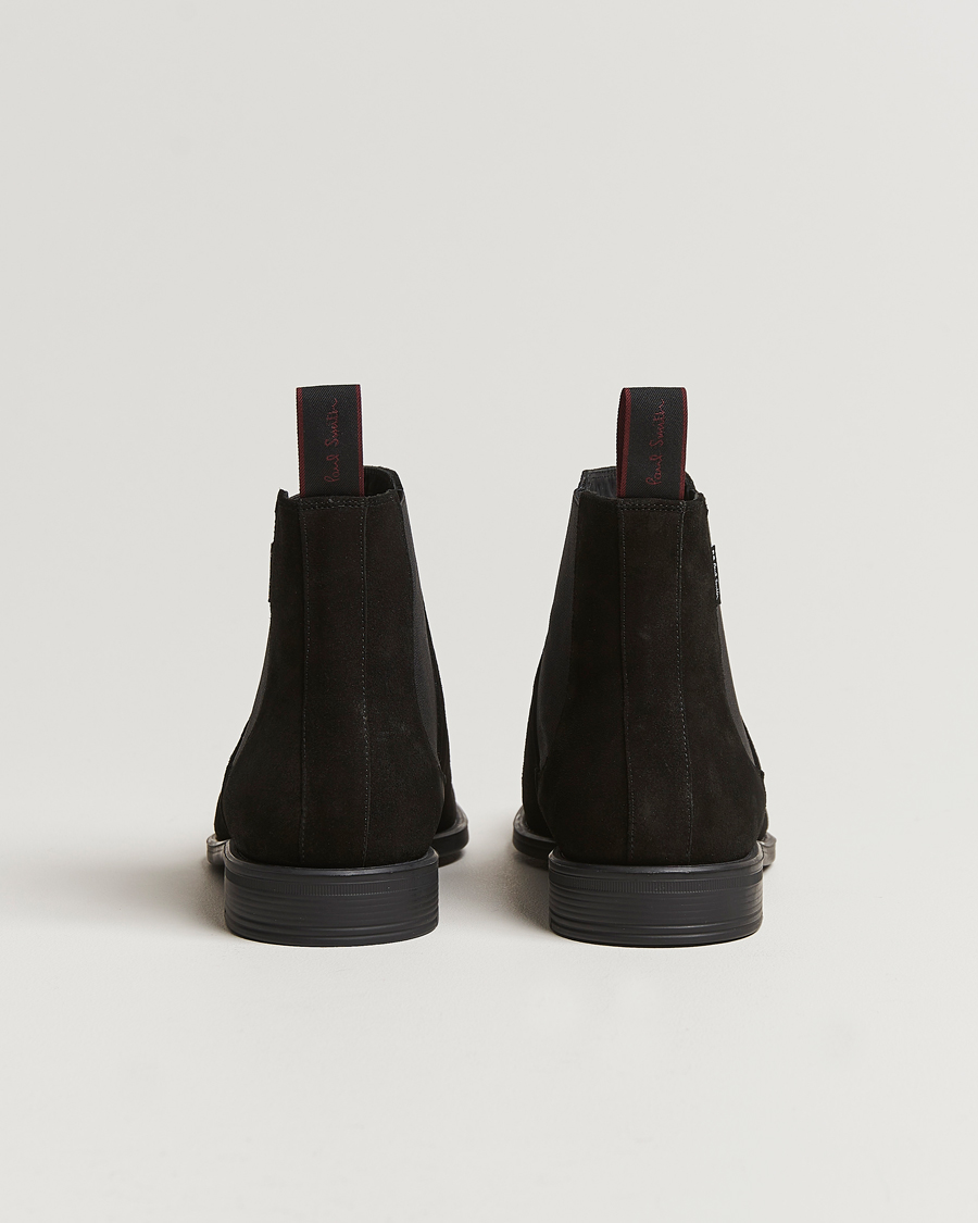 Homme | PS Paul Smith Cedric Suede Chelsea Boot Black | PS Paul Smith | Cedric Suede Chelsea Boot Black