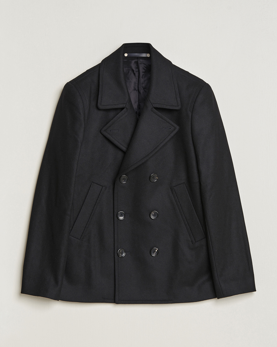 Homme | Manteaux Et Vestes | PS Paul Smith | Wool Peacoat Black