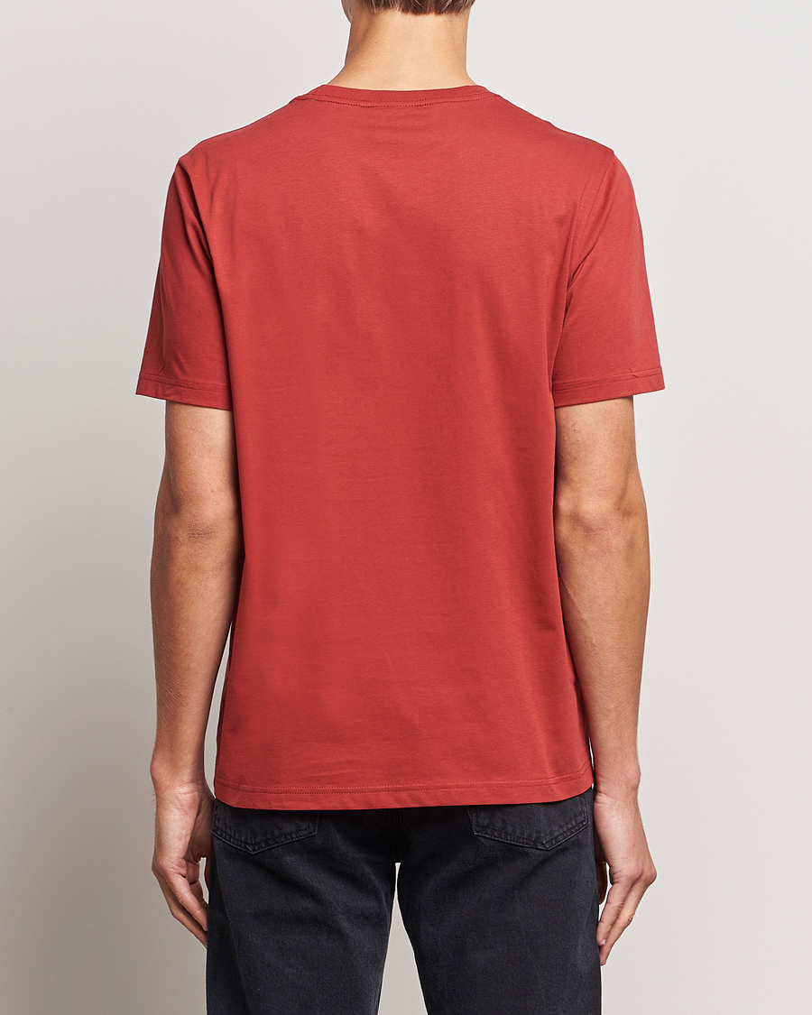 Homme | T-shirts | PS Paul Smith | Organic Cotton Zebra T-Shirt Dark Red