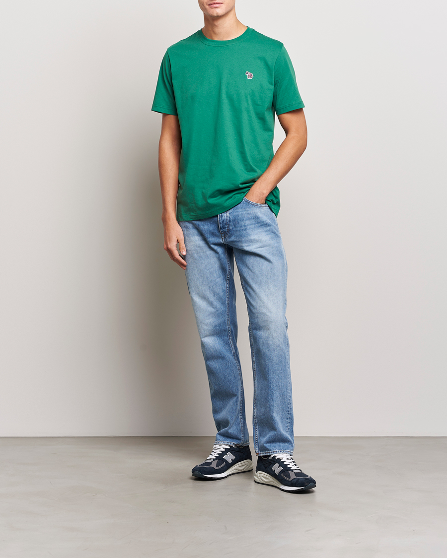 Homme | T-shirts | PS Paul Smith | Organic Cotton Zebra T-Shirt Green