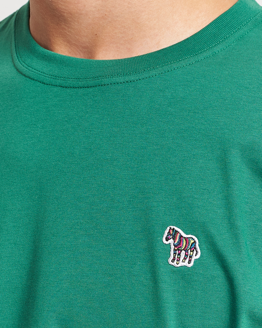 Homme | T-shirts | PS Paul Smith | Organic Cotton Zebra T-Shirt Green