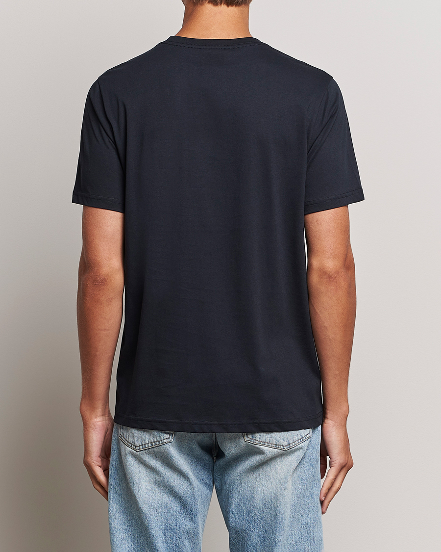 Homme | T-shirts | PS Paul Smith | Zebra Card Crew Neck T-Shirt Navy