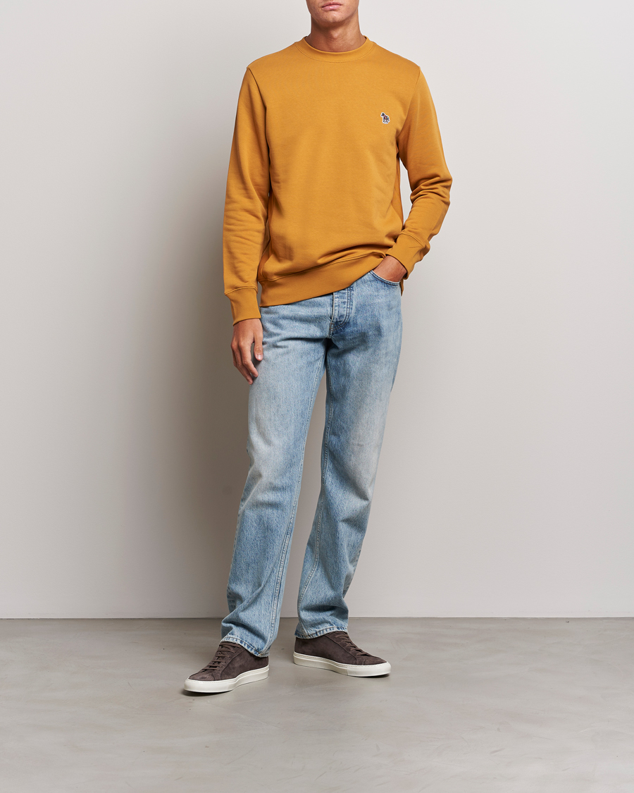 Homme | Pulls Et Tricots | PS Paul Smith | Organic Cotton Zebra Sweatshirt Yellow