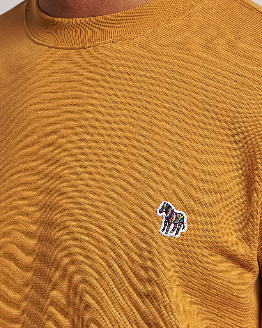 Homme | Pulls Et Tricots | PS Paul Smith | Organic Cotton Zebra Sweatshirt Yellow