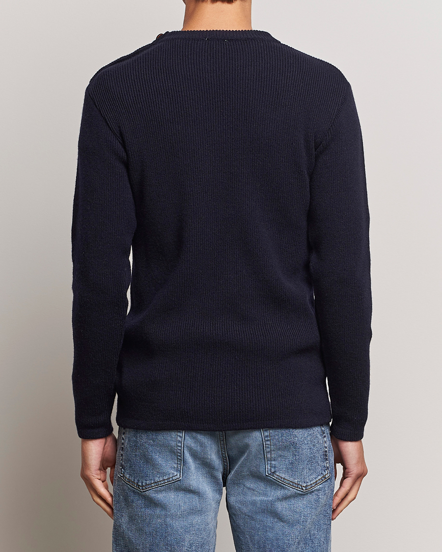 Homme | Pulls Et Tricots | Armor-lux | Pull Marin Lambswool Sweater Navy