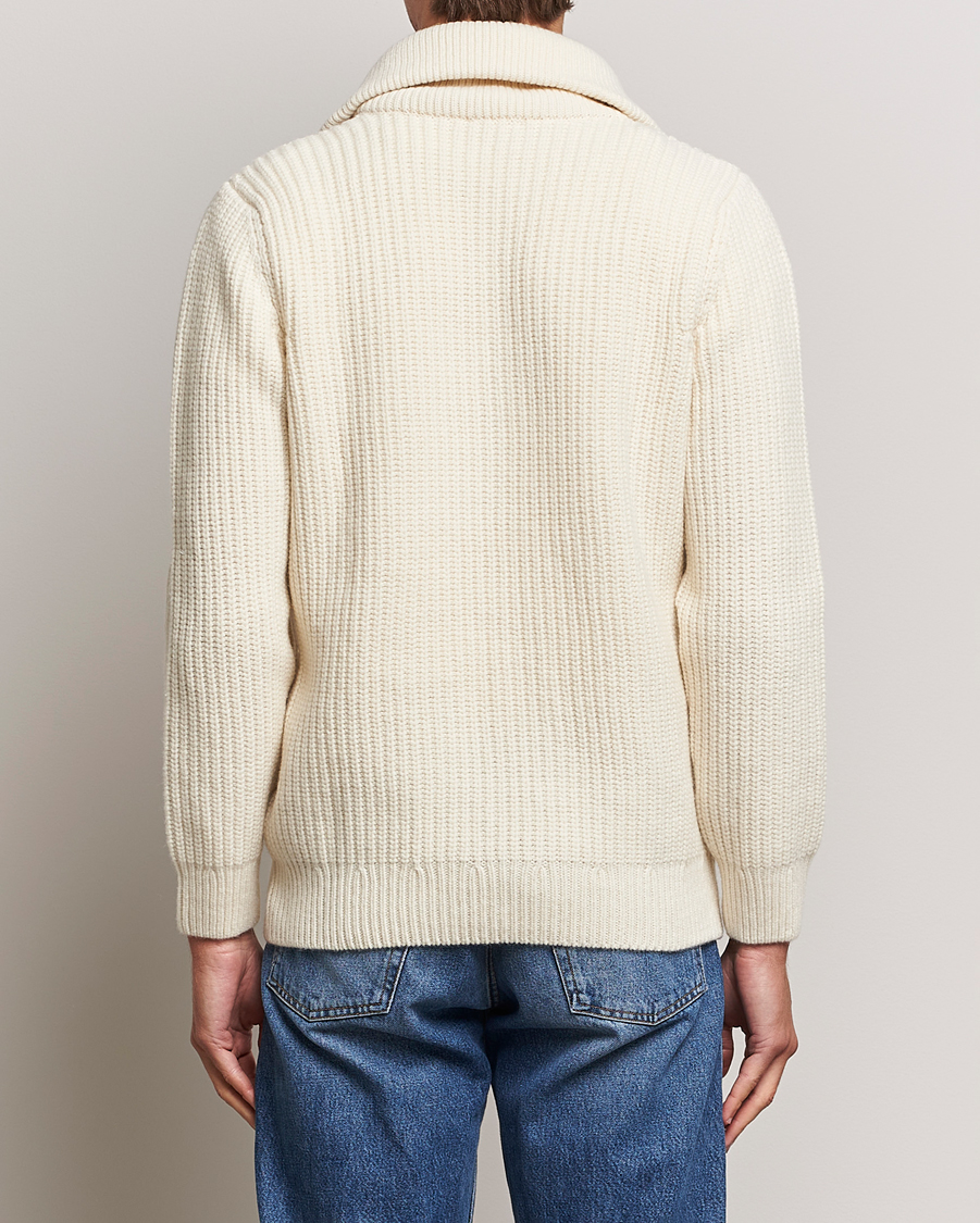 Homme | Pulls Et Tricots | Armor-lux | Pull Camionneur Wool Half Zip Nature