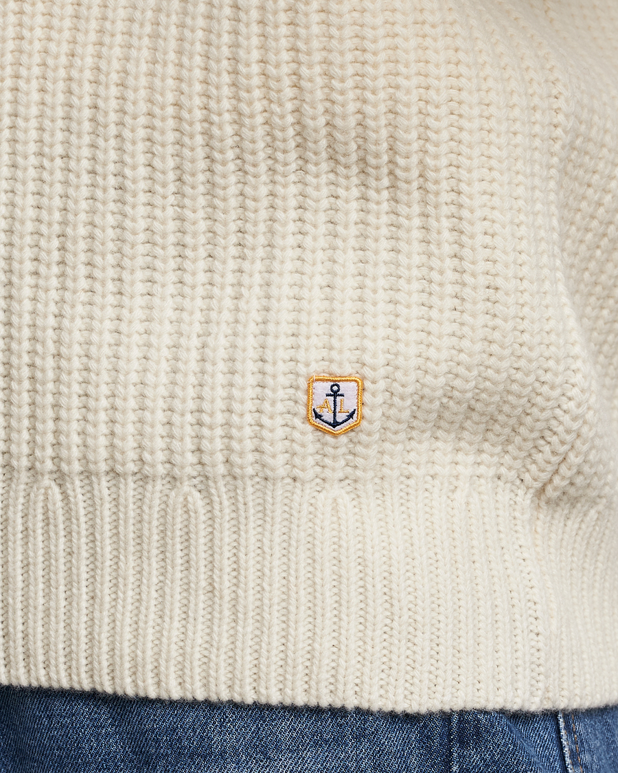 Homme | Pulls Et Tricots | Armor-lux | Pull Camionneur Wool Half Zip Nature