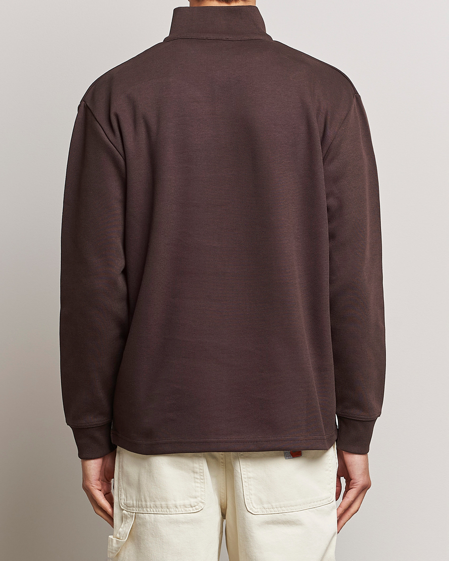 Homme | Pulls Et Tricots | Armor-lux | Camioneur Cotton Half Zip Brown