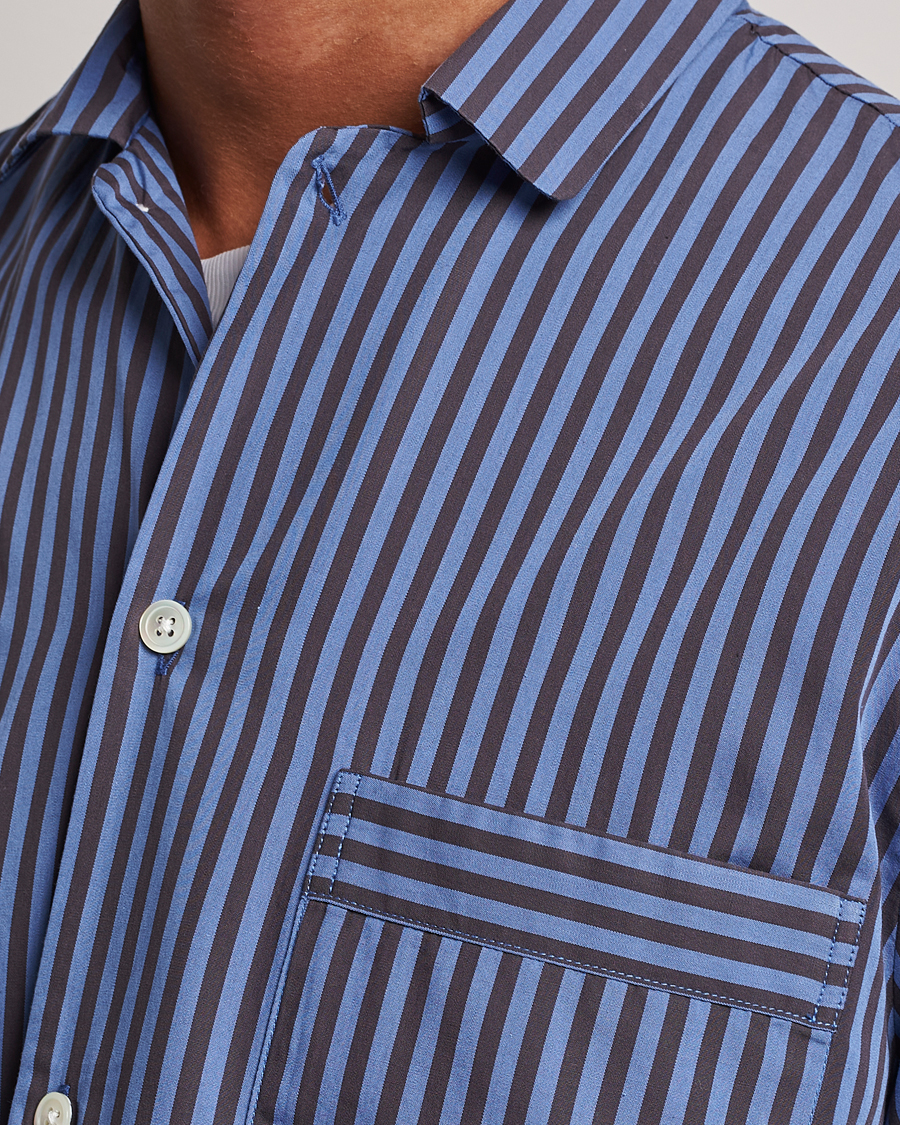 Homme | Peignoirs Et Pyjamas | Tekla | Poplin Pyjama Shirt Verneuil Stripes