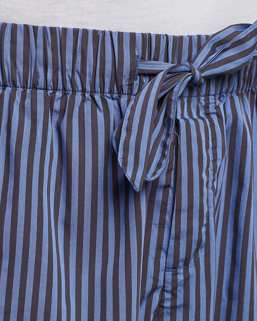 Homme | Peignoirs Et Pyjamas | Tekla | Poplin Pyjama Shorts Verneuil Stripes