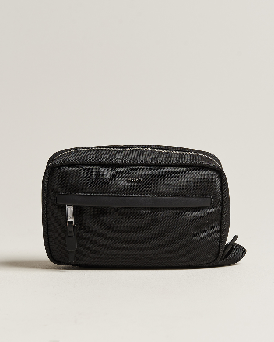 Homme | BOSS BLACK Highway Washbag Black | BOSS BLACK | Highway Washbag Black