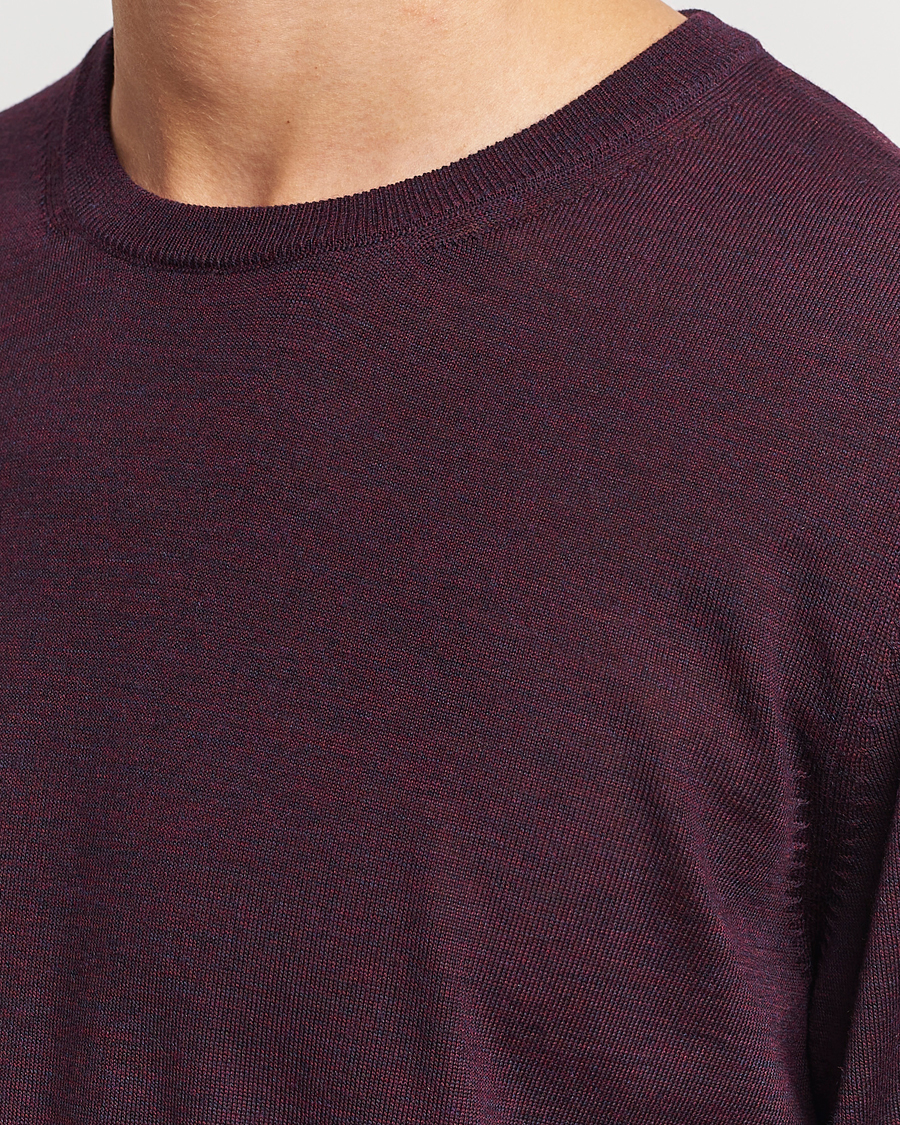 Homme | Pulls Et Tricots | BOSS BLACK | Leno Knitted Sweater Dark Red