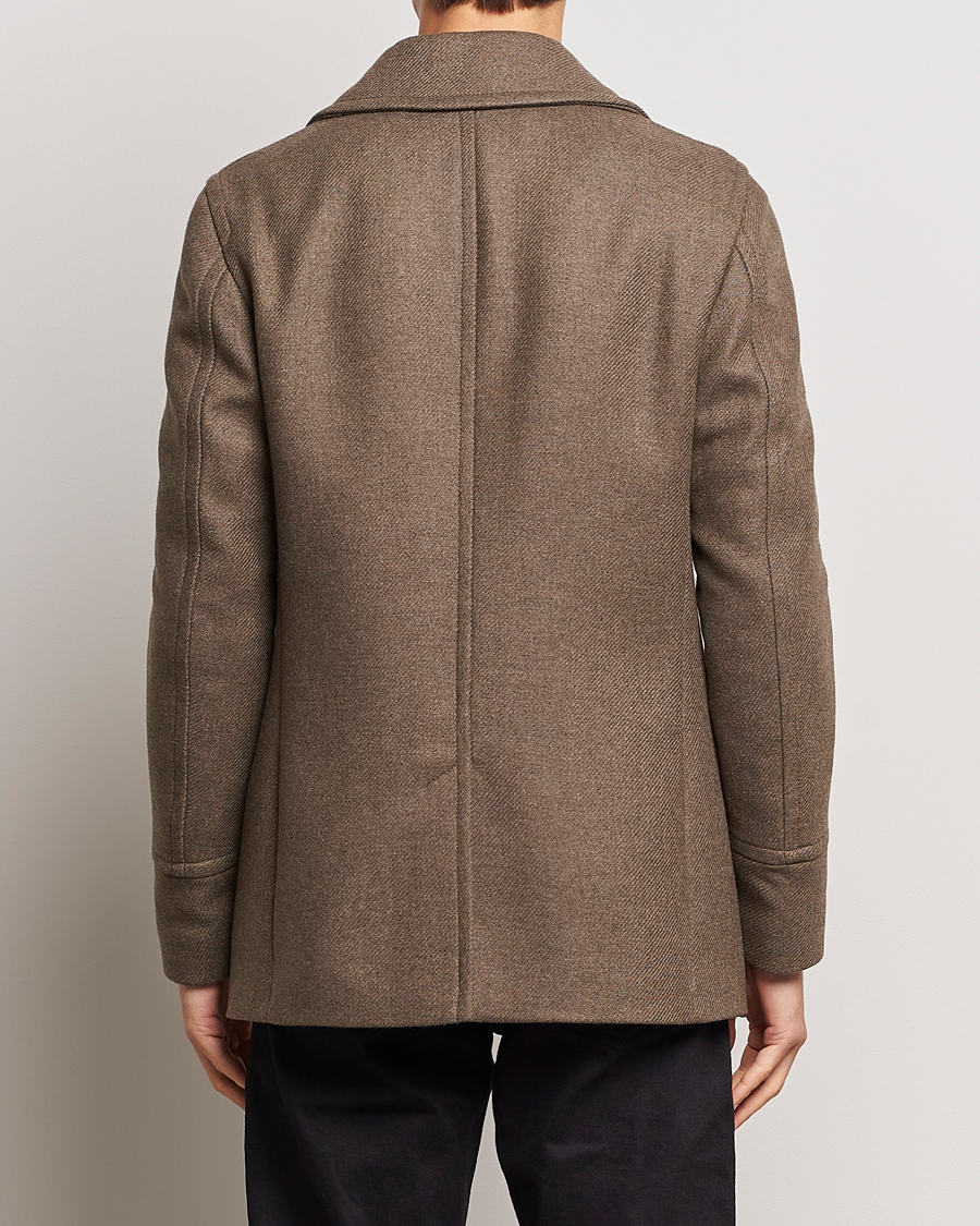 Homme | Manteaux Et Vestes | BOSS BLACK | Hyde Peacoat Open Green