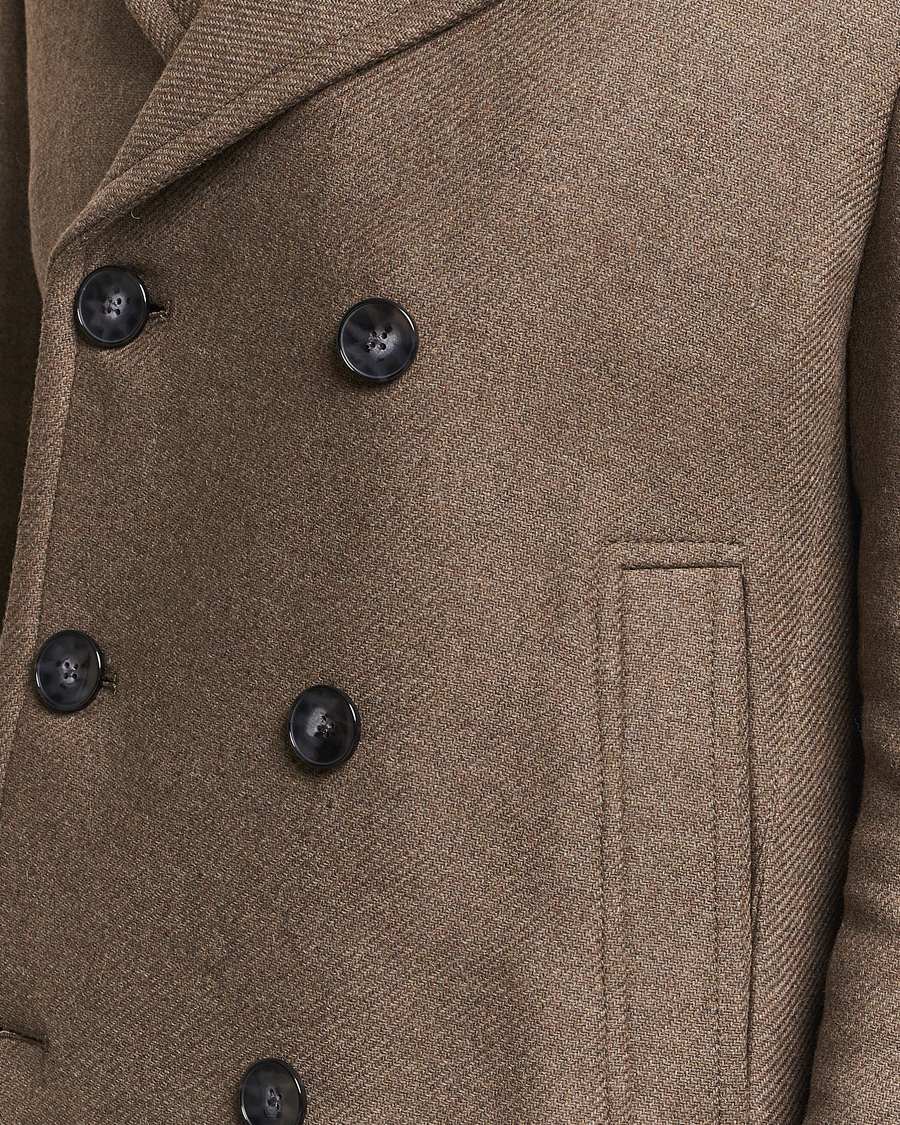 Homme | Manteaux Et Vestes | BOSS BLACK | Hyde Peacoat Open Green