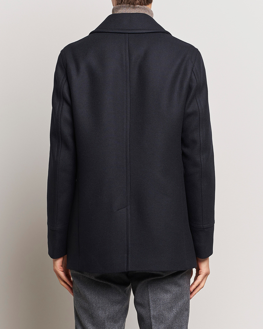 Homme | Manteaux Et Vestes | BOSS BLACK | Hyde Peacoat Dark Blue