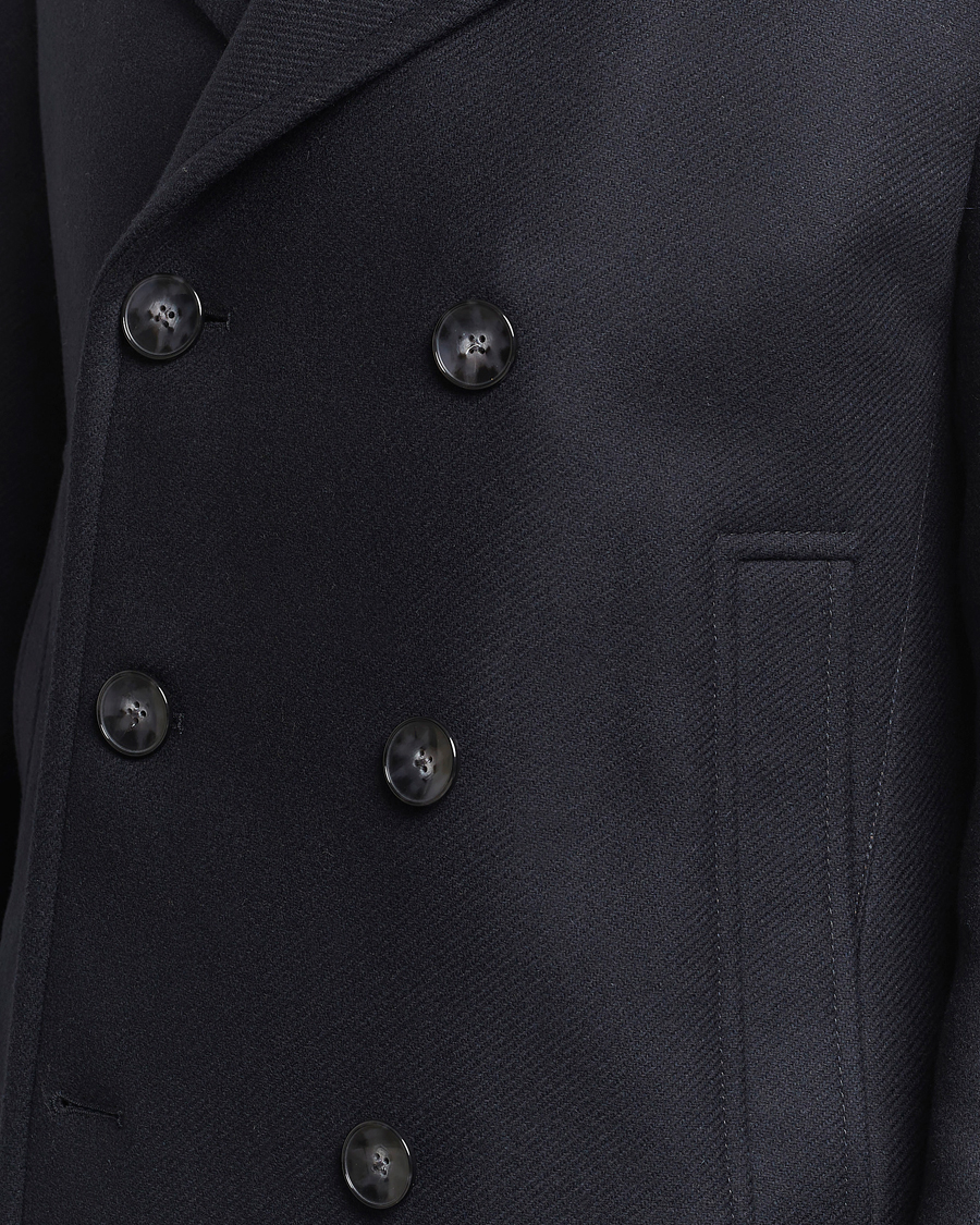 Homme | Manteaux Et Vestes | BOSS BLACK | Hyde Peacoat Dark Blue