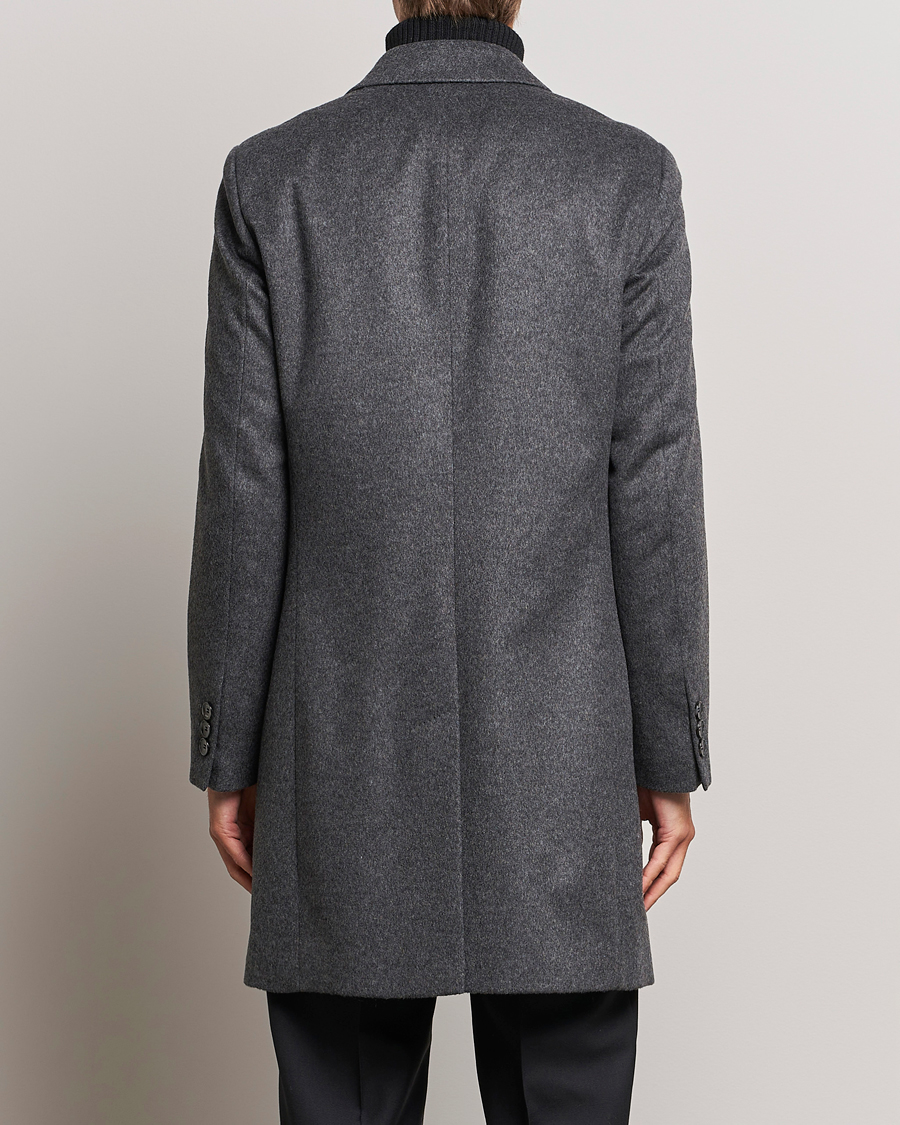 Homme | Manteaux Et Vestes | BOSS BLACK | Hyde Wool/Cashmere Coat Medium Grey